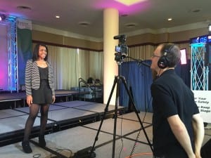 Nedgie Videotaping Testimonial - behind camera -1
