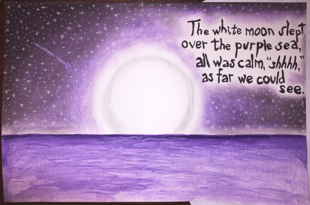 Art by Daniela Gelvez 2 - White Moon Purple Sea - FullSizeRender