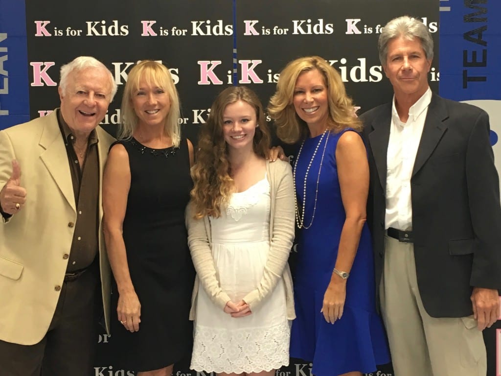 YES Comp 1st Place winner, Gabriella Manuszak, with Judges