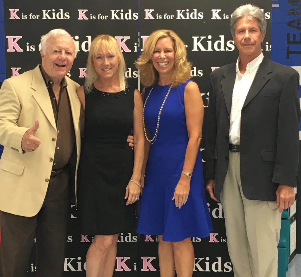 2016 YES Comp Founder Karen Clawson with Judges - lr Gene Landrum PhD - Karen Clawson - Tiffany McQuaid - Ed Larsen by Belvin Dalton -CROP